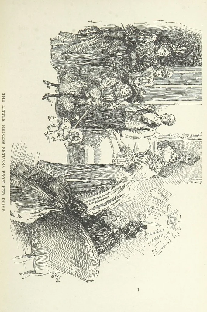 An illustration from Toinette's Philip. [A story, 1896, leaf 145