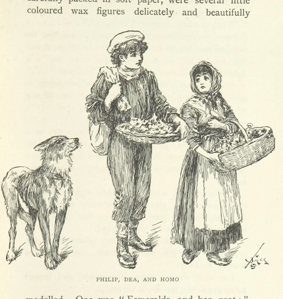 An illustration from Toinette's Philip. [A story, 1896, leaf 19