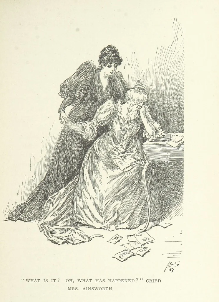 An illustration from Toinette's Philip. [A story, 1896, leaf 257