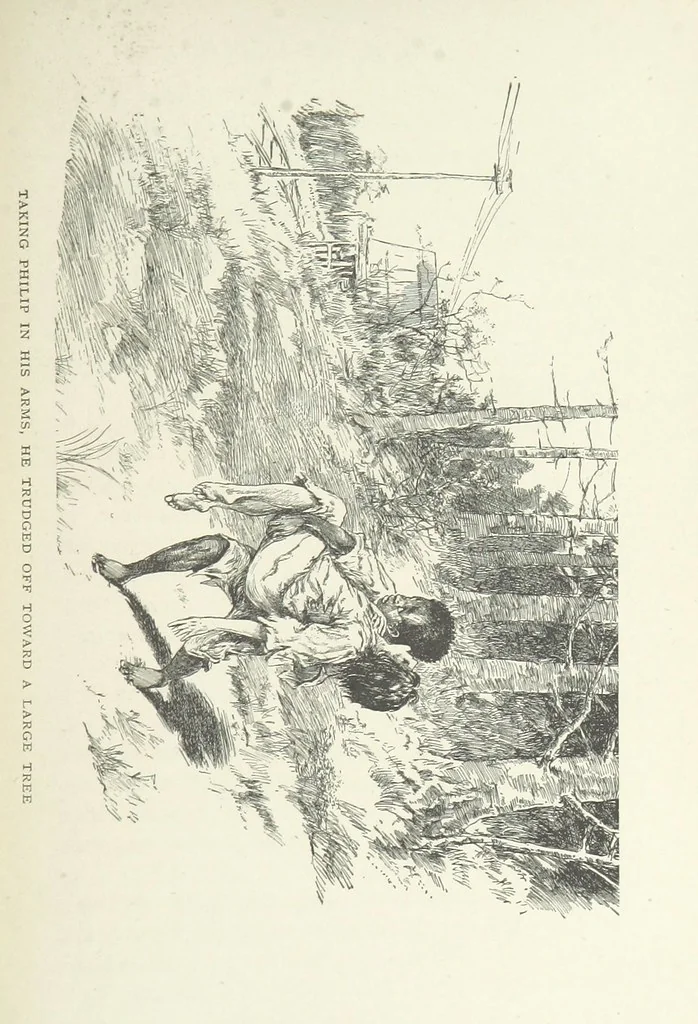 An illustration from Toinette's Philip. [A story, 1896, leaf 275