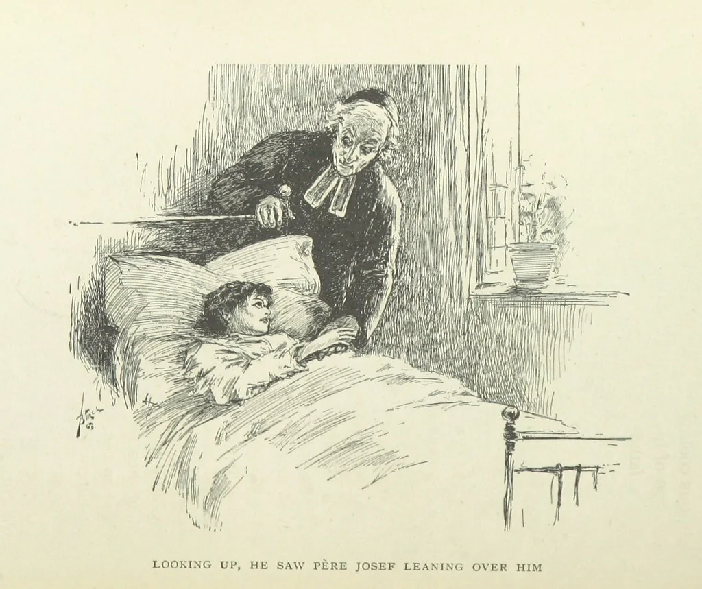 An illustration from Toinette's Philip. [A story, 1896, leaf 302