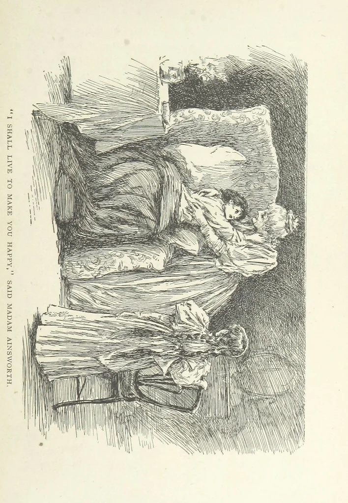 An illustration from Toinette's Philip. [A story, 1896, leaf 315