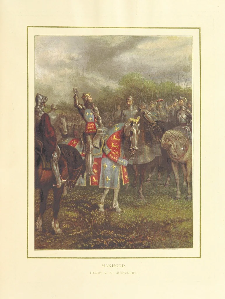 An illustration from The Nobility of Life, its graces and virtues, portrayed in prose and verse by the best writers. Selected and edited by L. Valentine. With twenty-four original pictures printed in colours, elaborate borders, etc, 1869, leaf 241