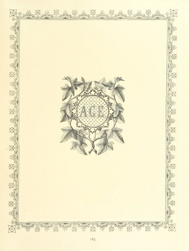 An illustration from The Nobility of Life, its graces and virtues, portrayed in prose and verse by the best writers. Selected and edited by L. Valentine. With twenty-four original pictures printed in colours, elaborate borders, etc, 1869, leaf 245