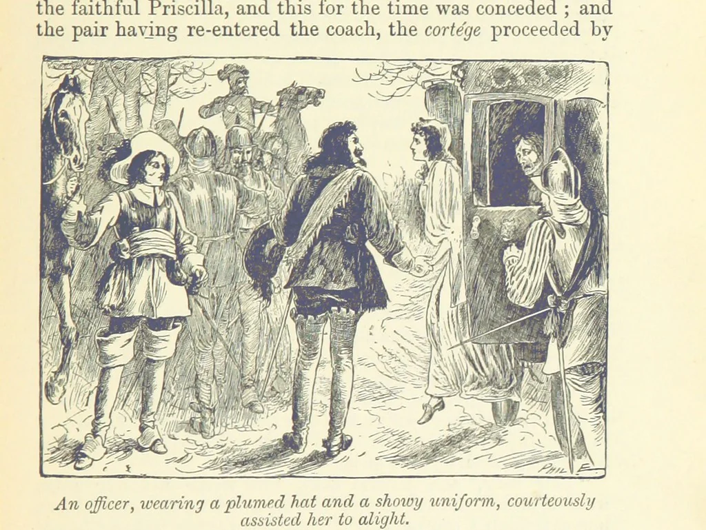 An illustration from Through my Heart first. [A novel.] With ... illustrations, etc, 1888, leaf 59