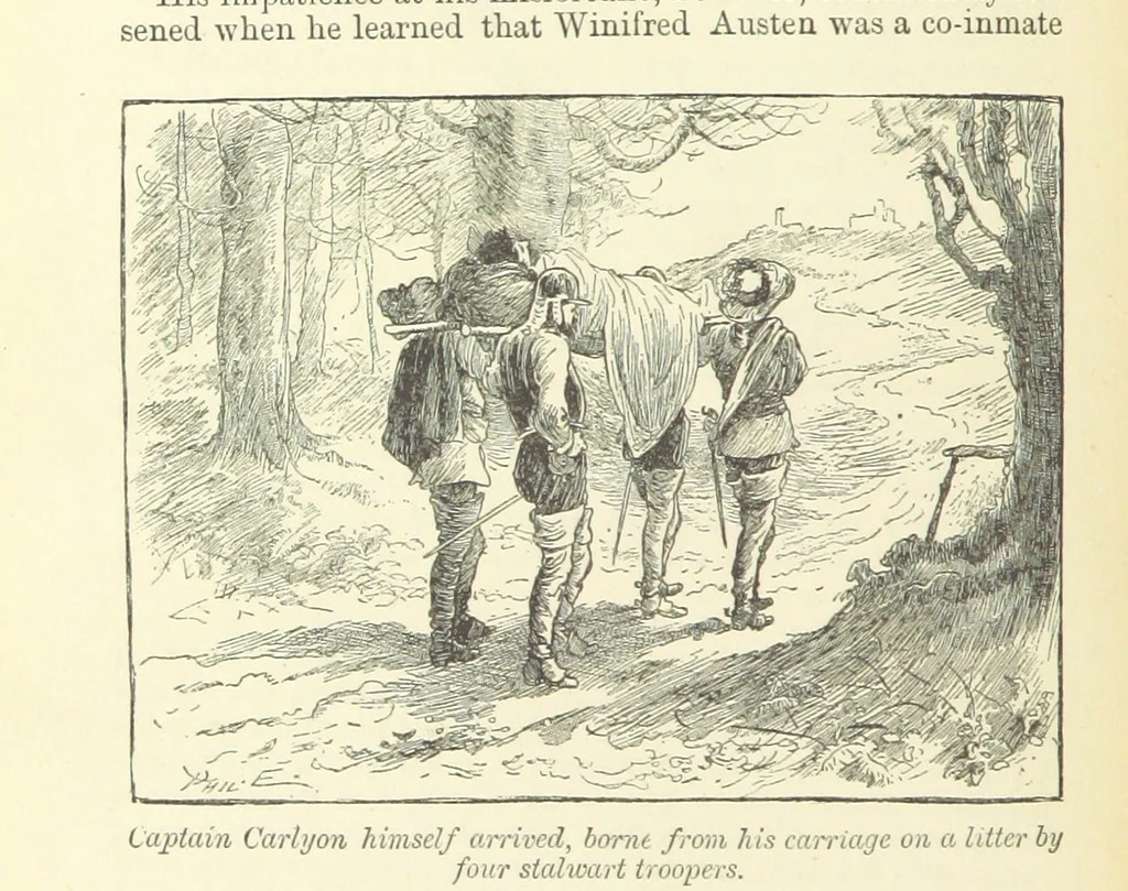 An illustration from Through my Heart first. [A novel.] With ... illustrations, etc, 1888, leaf 72