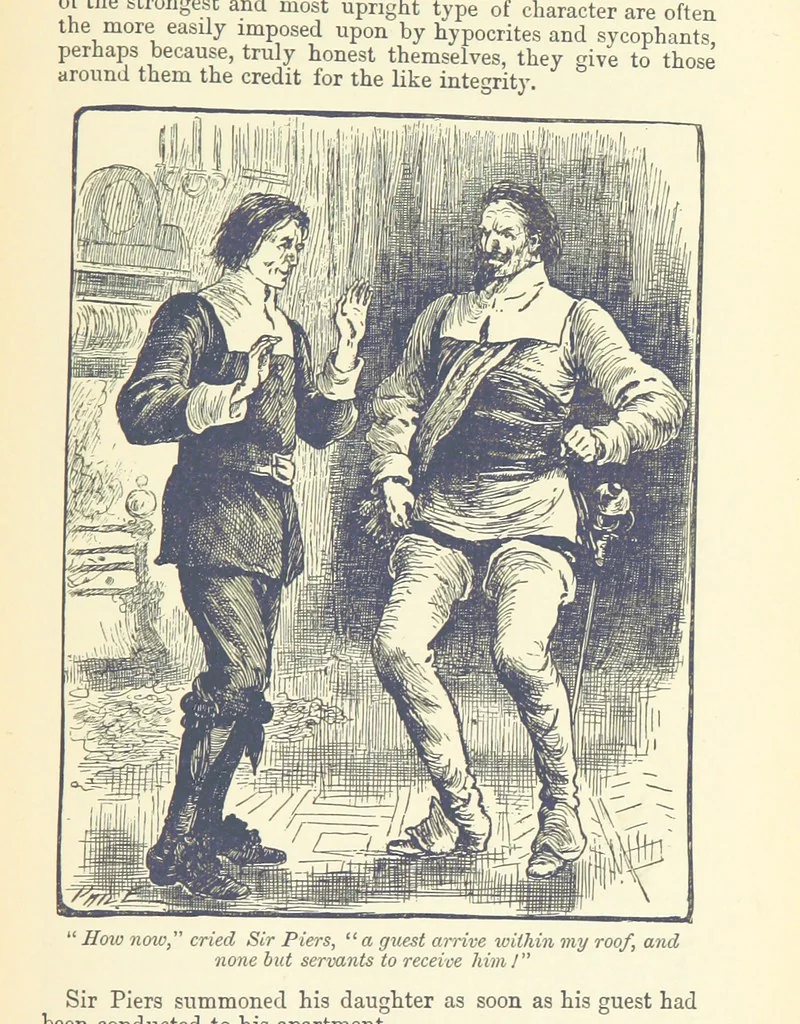 An illustration from Through my Heart first. [A novel.] With ... illustrations, etc, 1888, leaf 93