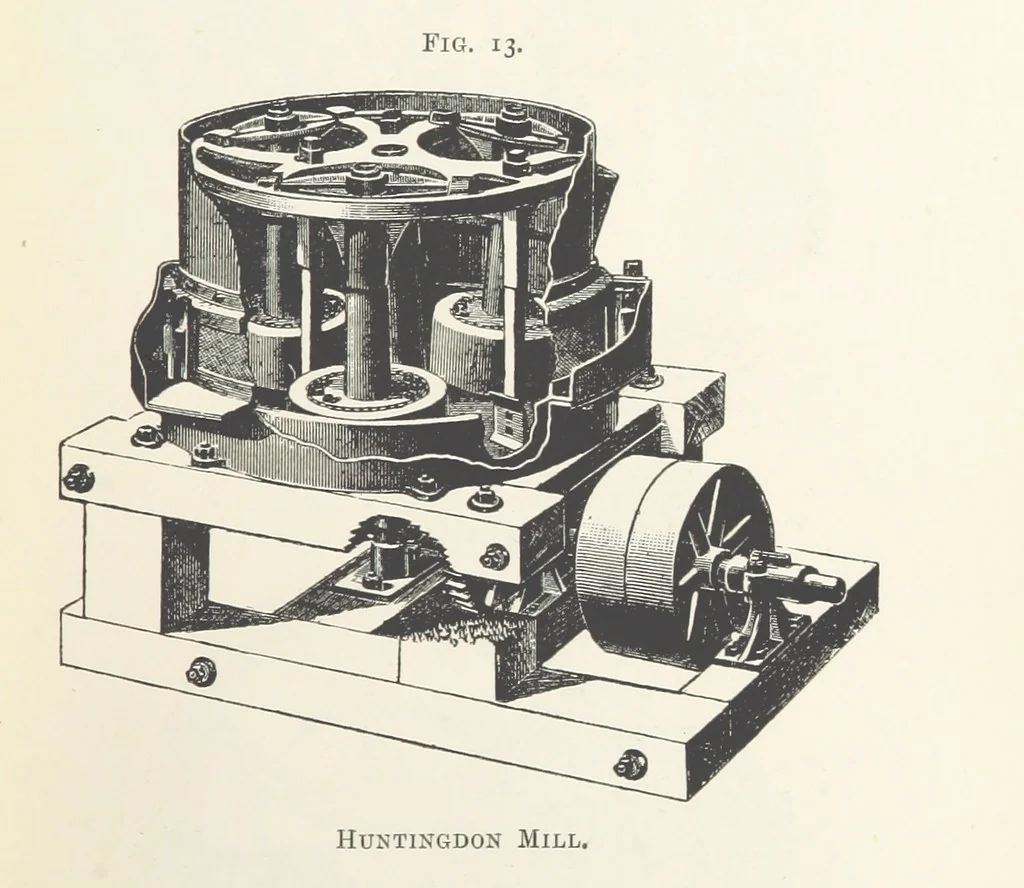 An illustration from Getting Gold. A practical treatise for prospectors, miners and students ... With illustrations, 1897, leaf 85