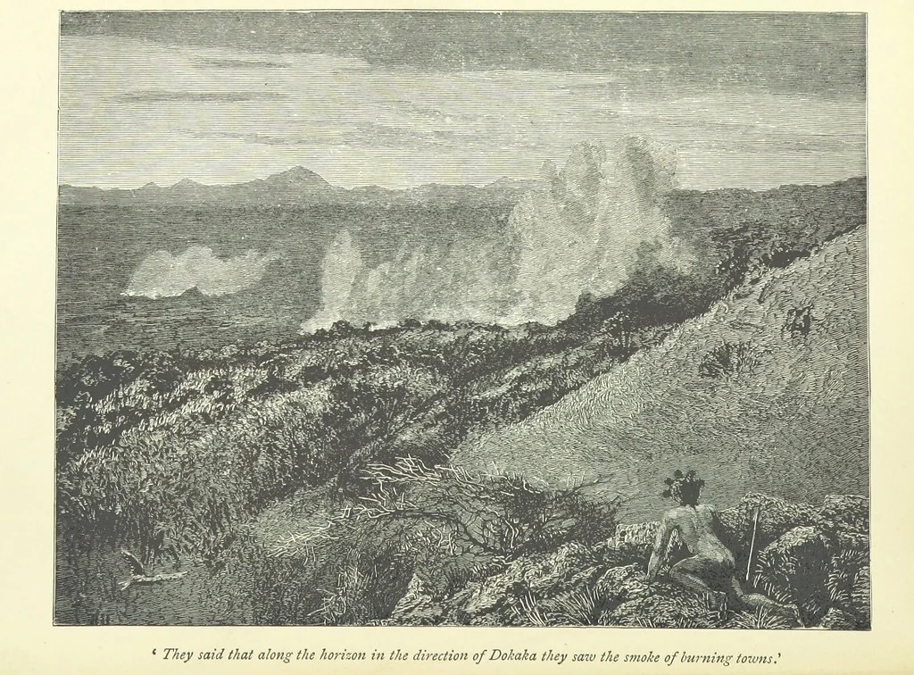 An illustration from The History of a Slave ... With ... illustrations ... from the author's drawings, 1889, leaf 106