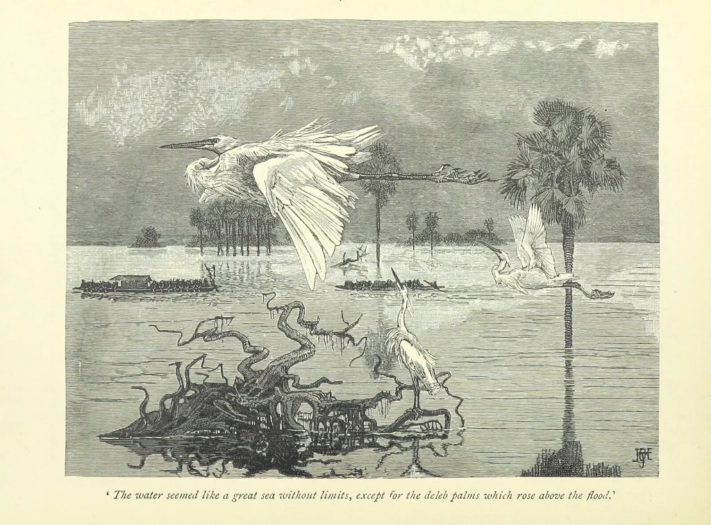 An illustration from The History of a Slave ... With ... illustrations ... from the author's drawings, 1889, leaf 132