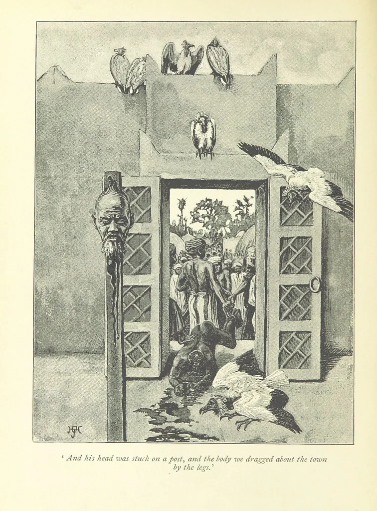 An illustration from The History of a Slave ... With ... illustrations ... from the author's drawings, 1889, leaf 166