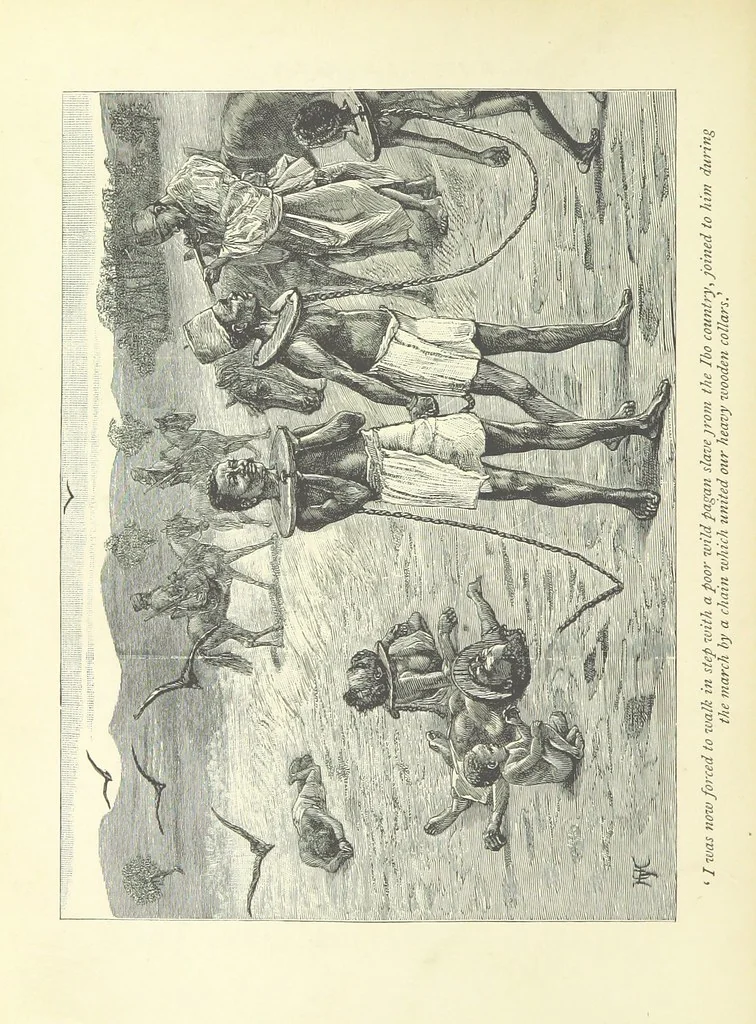 An illustration from The History of a Slave ... With ... illustrations ... from the author's drawings, 1889, leaf 192
