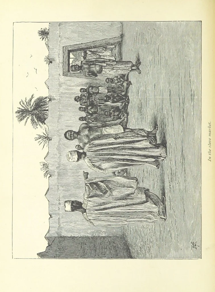 An illustration from The History of a Slave ... With ... illustrations ... from the author's drawings, 1889, leaf 196