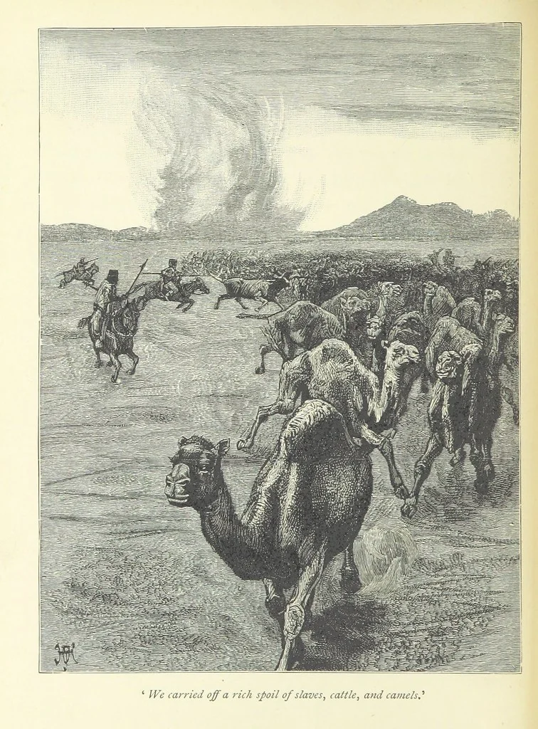 An illustration from The History of a Slave ... With ... illustrations ... from the author's drawings, 1889, leaf 216