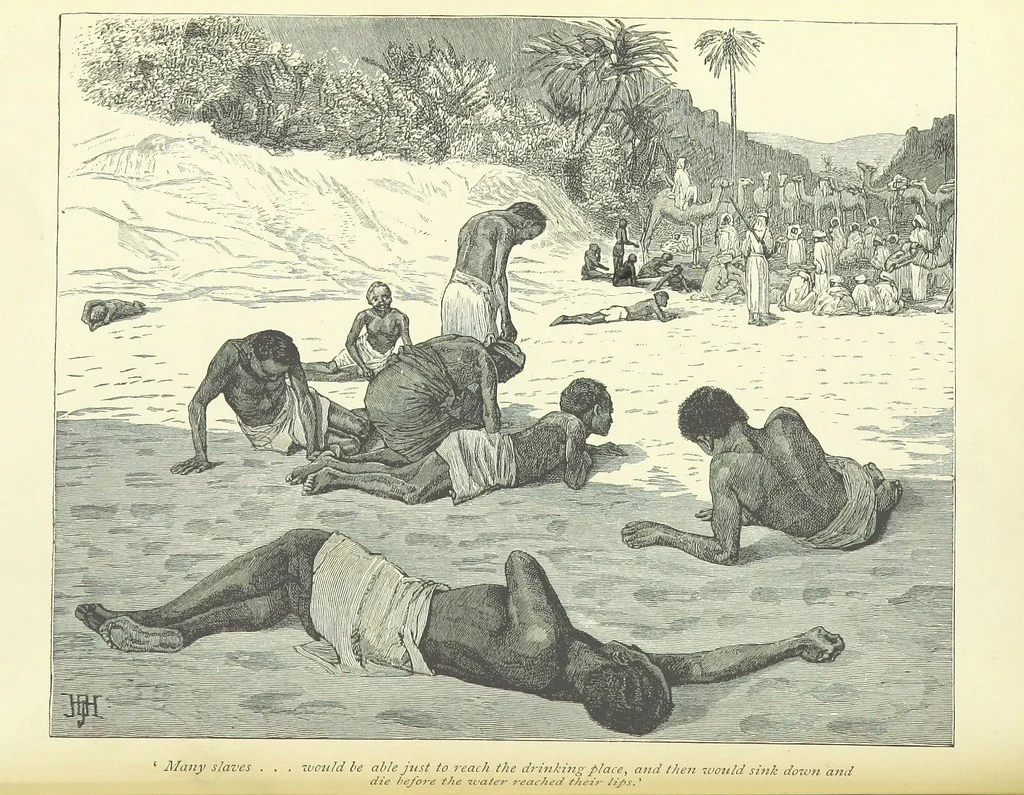 An illustration from The History of a Slave ... With ... illustrations ... from the author's drawings, 1889, leaf 250