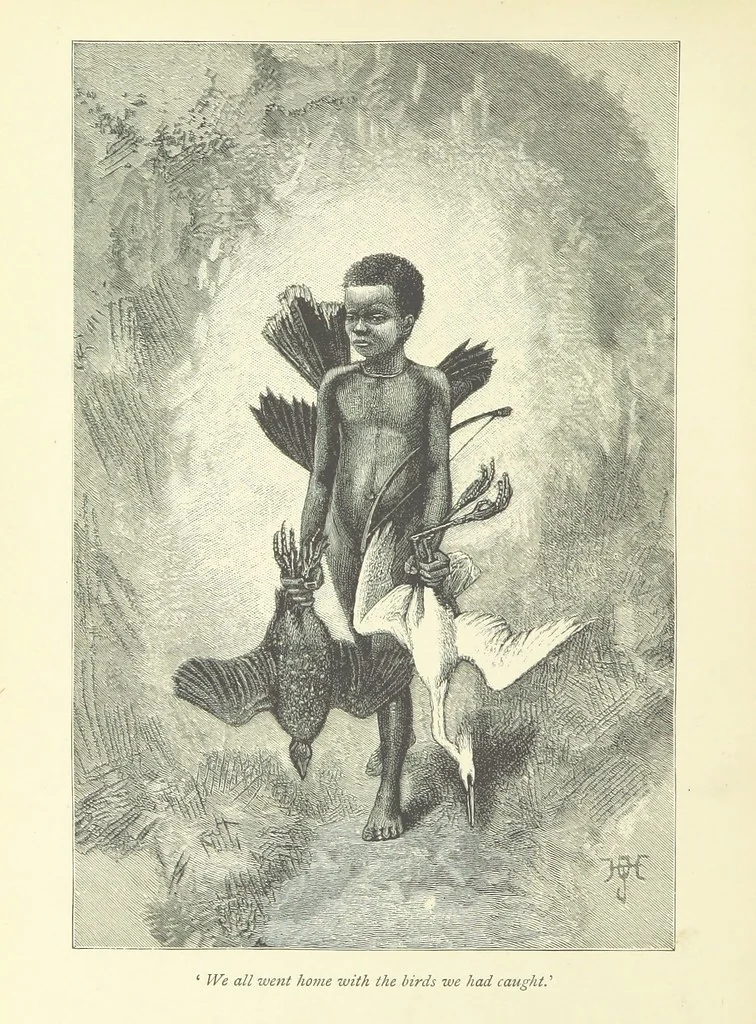 An illustration from The History of a Slave ... With ... illustrations ... from the author's drawings, 1889, leaf 58
