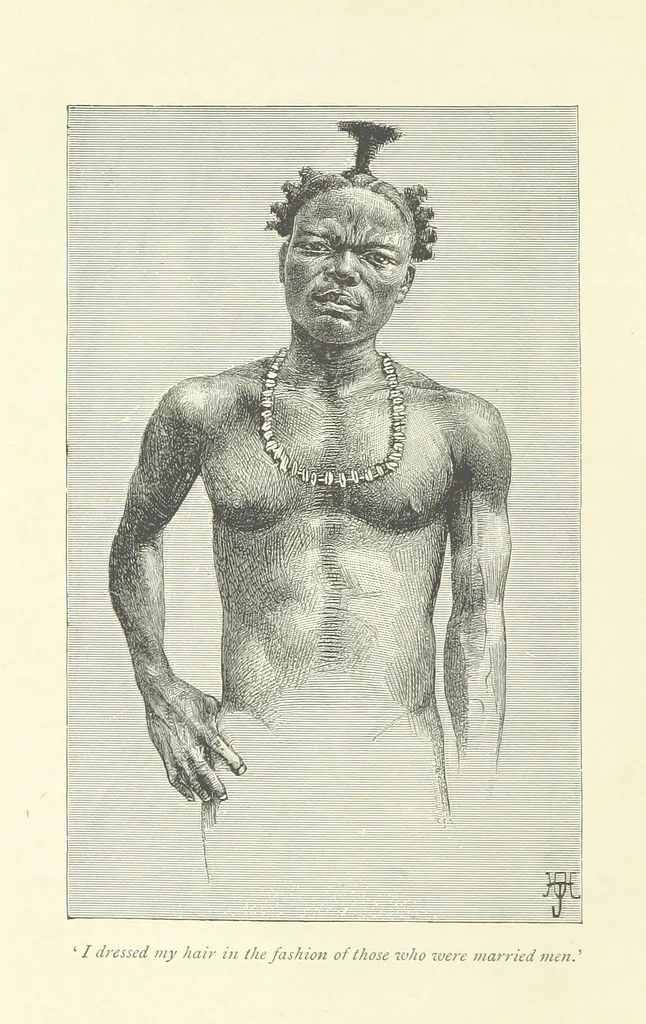 An illustration from The History of a Slave ... With ... illustrations ... from the author's drawings, 1889, leaf 92