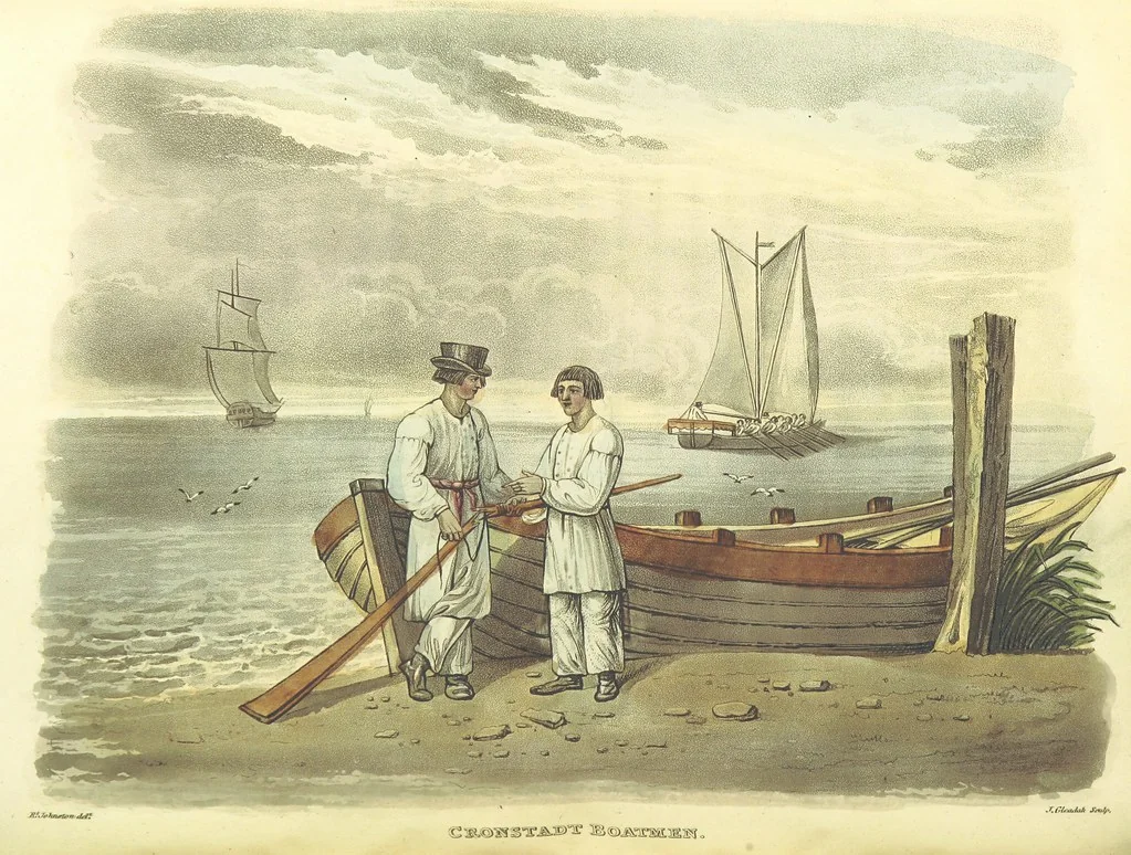 An illustration from Travels through part of the Russian Empire and the County of Poland, along the southern shores of the Baltic, 1815, leaf 130