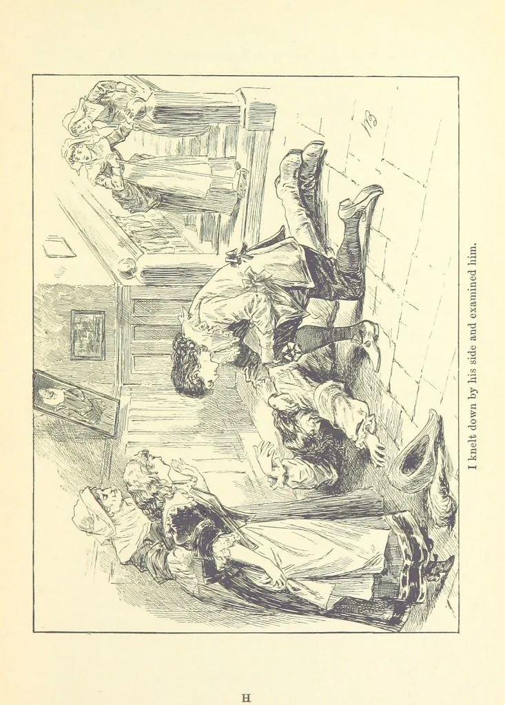 An illustration from The Brotherhood of the Coast. [A romance, 1895, leaf 117