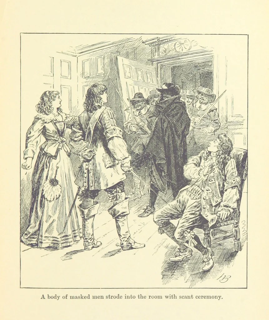 An illustration from The Brotherhood of the Coast. [A romance, 1895, leaf 171