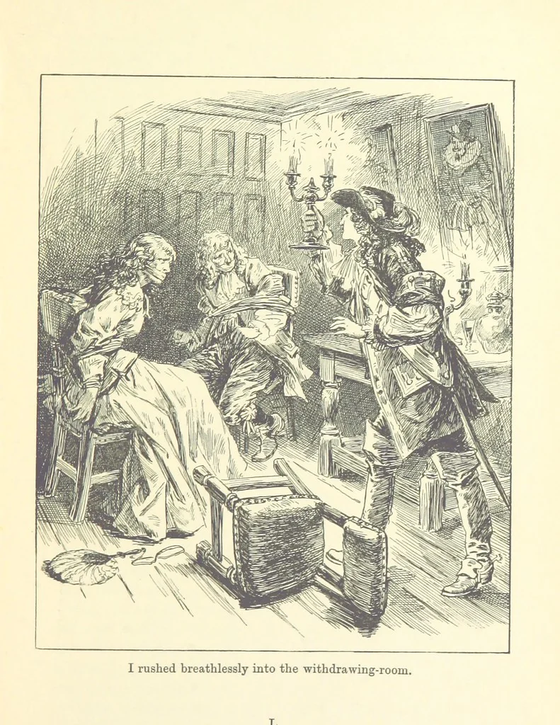 An illustration from The Brotherhood of the Coast. [A romance, 1895, leaf 181