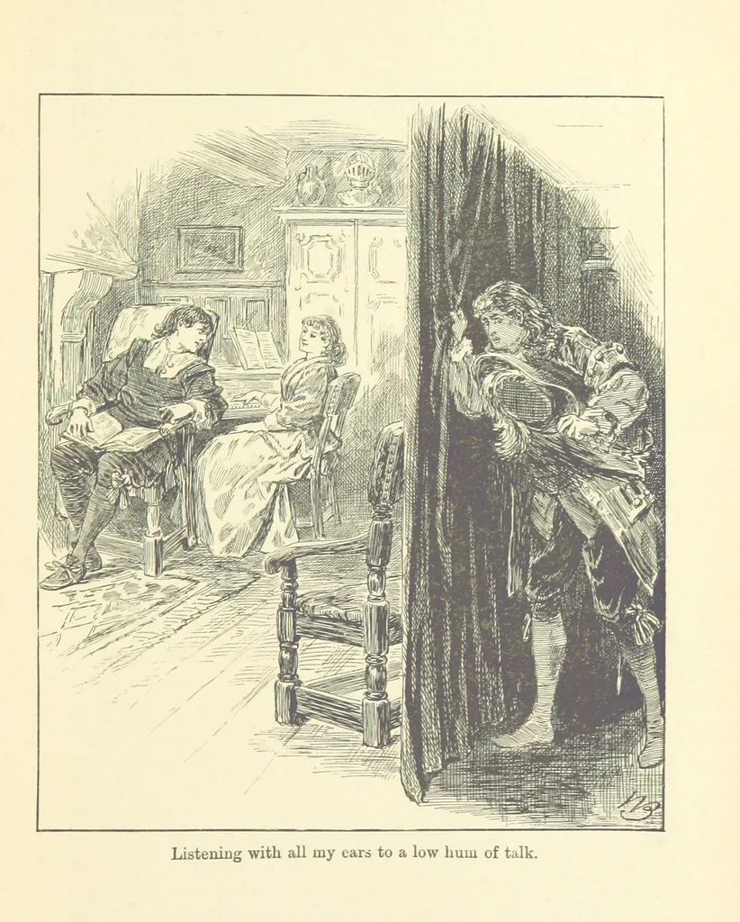 An illustration from The Brotherhood of the Coast. [A romance, 1895, leaf 199