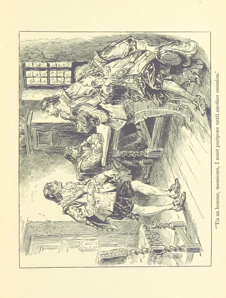 An illustration from The Brotherhood of the Coast. [A romance, 1895, leaf 269