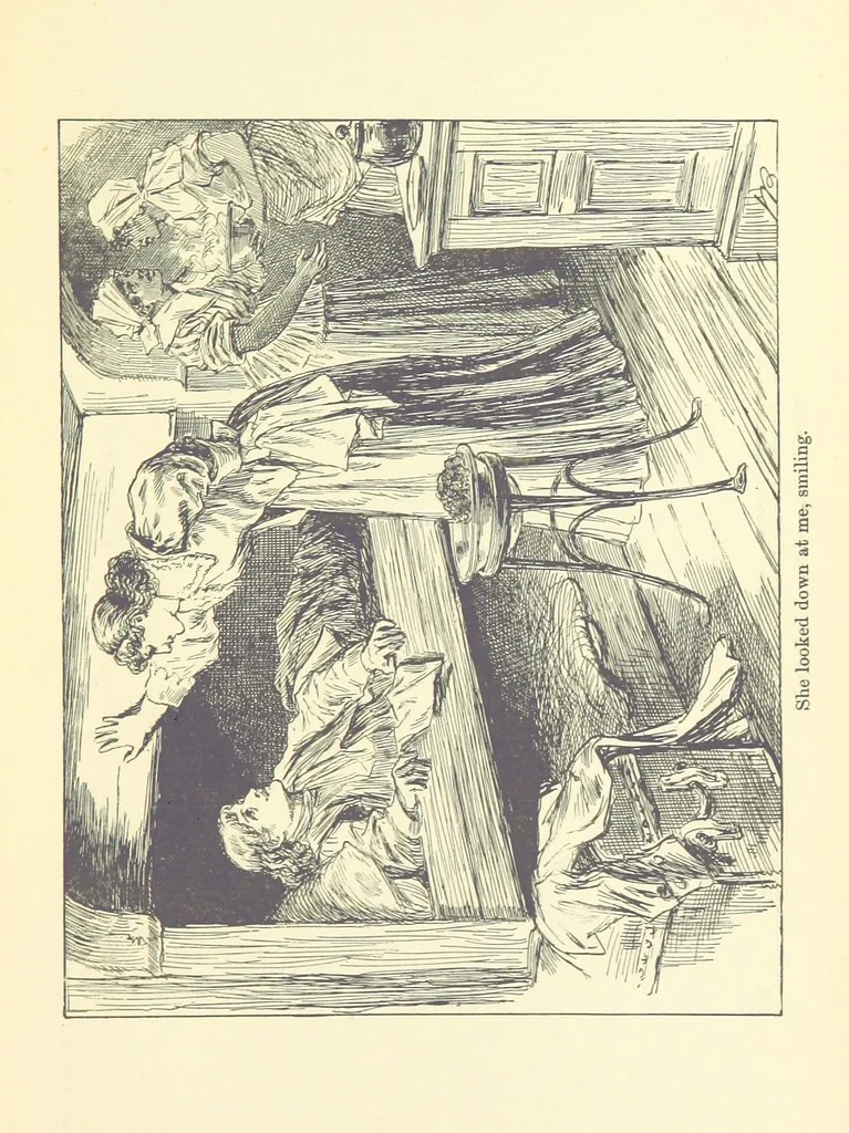An illustration from The Brotherhood of the Coast. [A romance, 1895, leaf 329