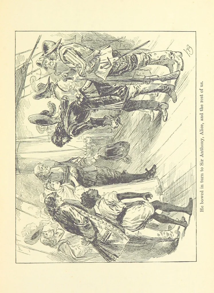 An illustration from The Brotherhood of the Coast. [A romance, 1895, leaf 339