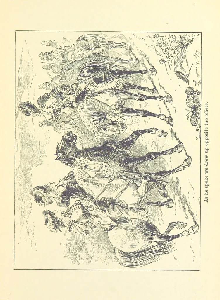 An illustration from The Brotherhood of the Coast. [A romance, 1895, leaf 61