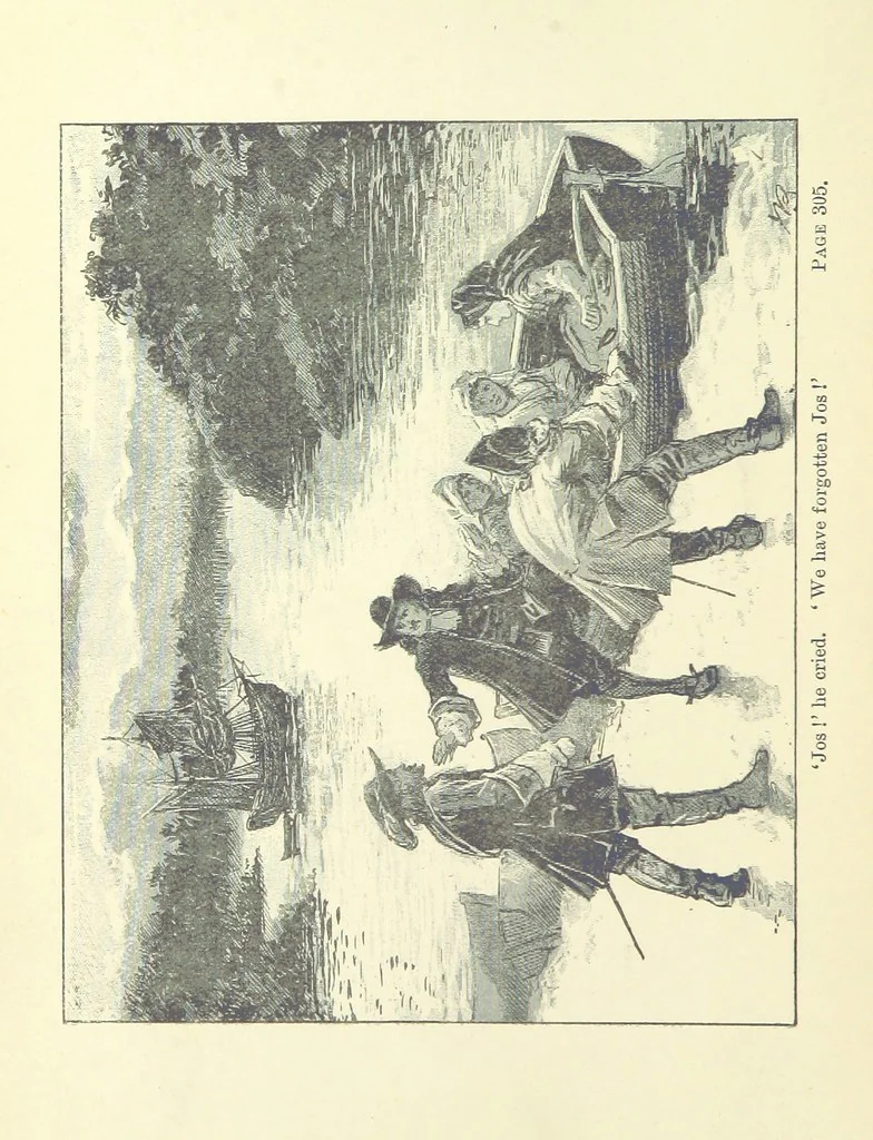 An illustration from The Brotherhood of the Coast. [A romance, 1895, leaf 8