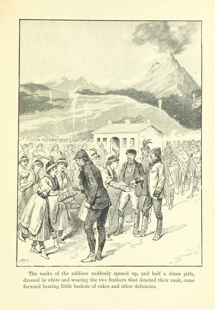 An illustration from The Paradise of the North ... With ... illustrations, etc, 1892, leaf 203