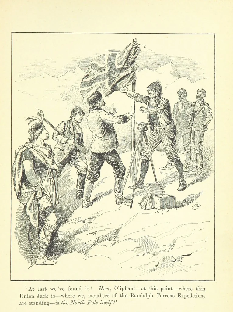 An illustration from The Paradise of the North ... With ... illustrations, etc, 1892, leaf 239