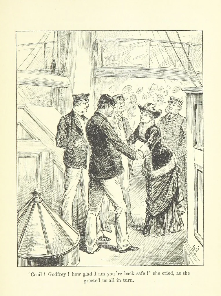 An illustration from The Paradise of the North ... With ... illustrations, etc, 1892, leaf 303