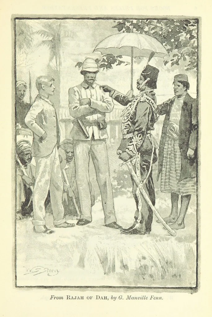 An illustration from The Paradise of the North ... With ... illustrations, etc, 1892, leaf 313