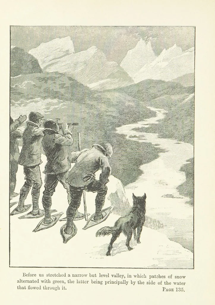 An illustration from The Paradise of the North ... With ... illustrations, etc, 1892, leaf 6