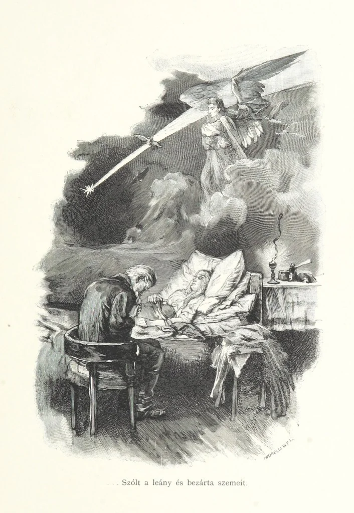 An illustration from Csataképek a magyar szabadságharczból ... Kimnach László rajzai után készült fametszetekkel. Hatodik illusztrált díszkiadás, 1899, leaf 139