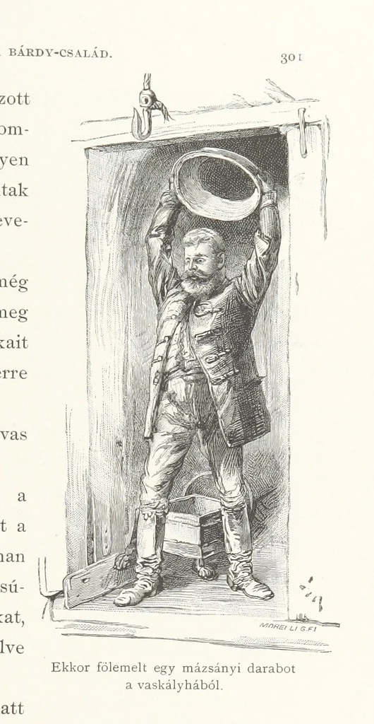 An illustration from Csataképek a magyar szabadságharczból ... Kimnach László rajzai után készült fametszetekkel. Hatodik illusztrált díszkiadás, 1899, leaf 331