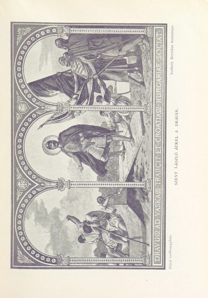 An illustration from A magyar nemzet története regényes rajzokban ... Ötödik képes kiadás, 1898, leaf 127