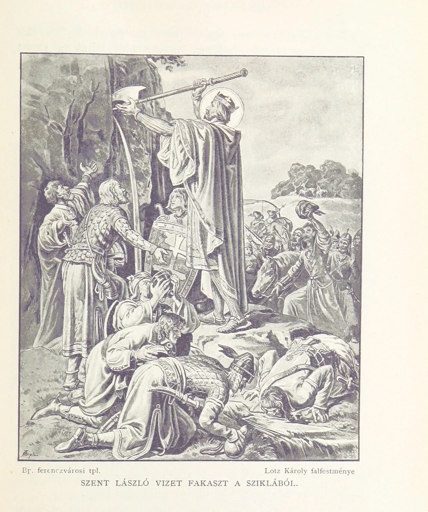 An illustration from A magyar nemzet története regényes rajzokban ... Ötödik képes kiadás, 1898, leaf 131