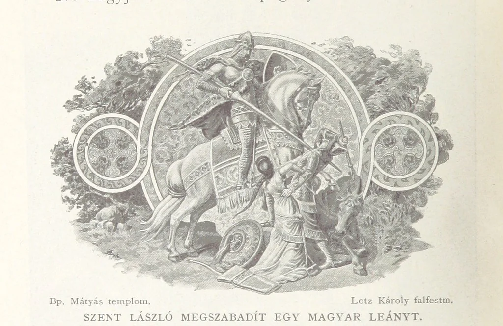 An illustration from A magyar nemzet története regényes rajzokban ... Ötödik képes kiadás, 1898, leaf 132