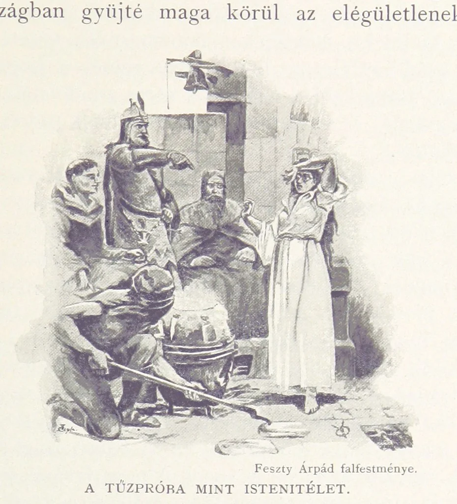 An illustration from A magyar nemzet története regényes rajzokban ... Ötödik képes kiadás, 1898, leaf 149