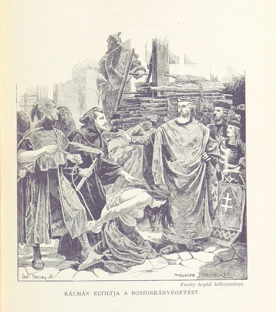 An illustration from A magyar nemzet története regényes rajzokban ... Ötödik képes kiadás, 1898, leaf 153