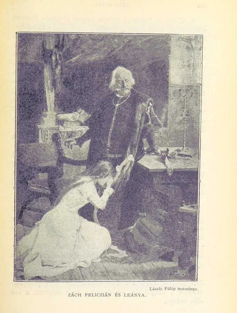 An illustration from A magyar nemzet története regényes rajzokban ... Ötödik képes kiadás, 1898, leaf 225