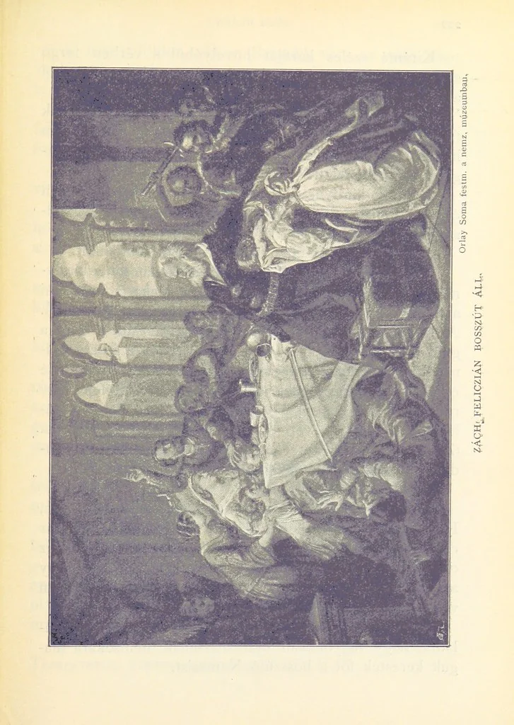 An illustration from A magyar nemzet története regényes rajzokban ... Ötödik képes kiadás, 1898, leaf 227