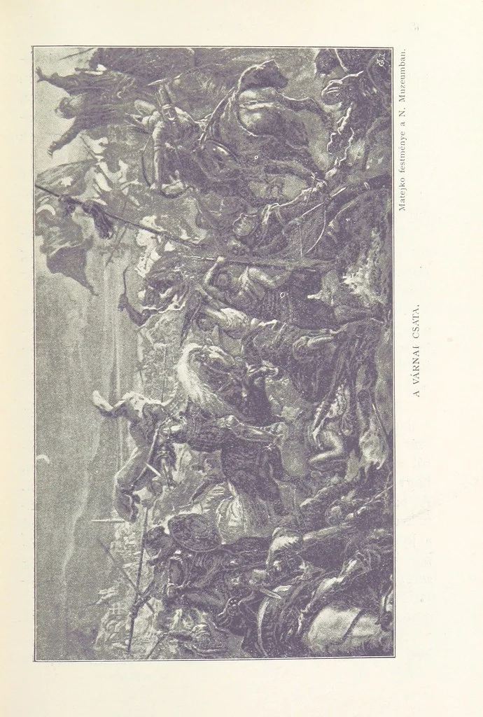An illustration from A magyar nemzet története regényes rajzokban ... Ötödik képes kiadás, 1898, leaf 293