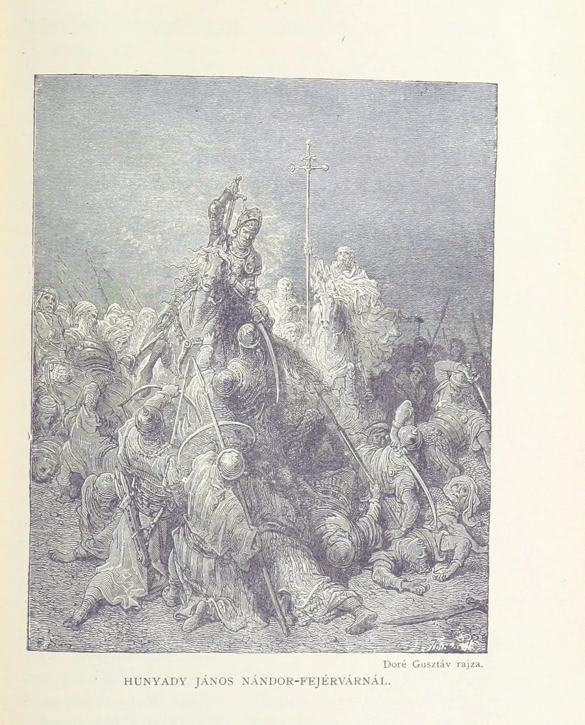 An illustration from A magyar nemzet története regényes rajzokban ... Ötödik képes kiadás, 1898, leaf 329