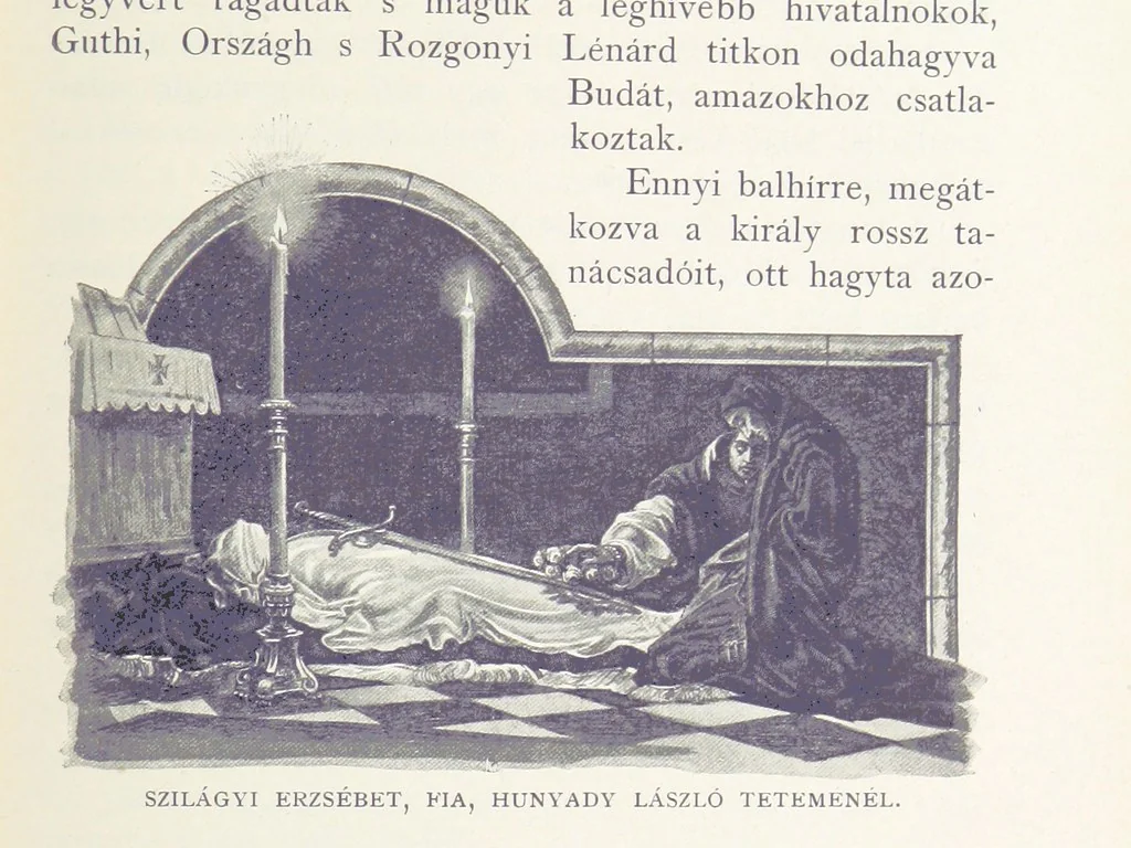 An illustration from A magyar nemzet története regényes rajzokban ... Ötödik képes kiadás, 1898, leaf 339