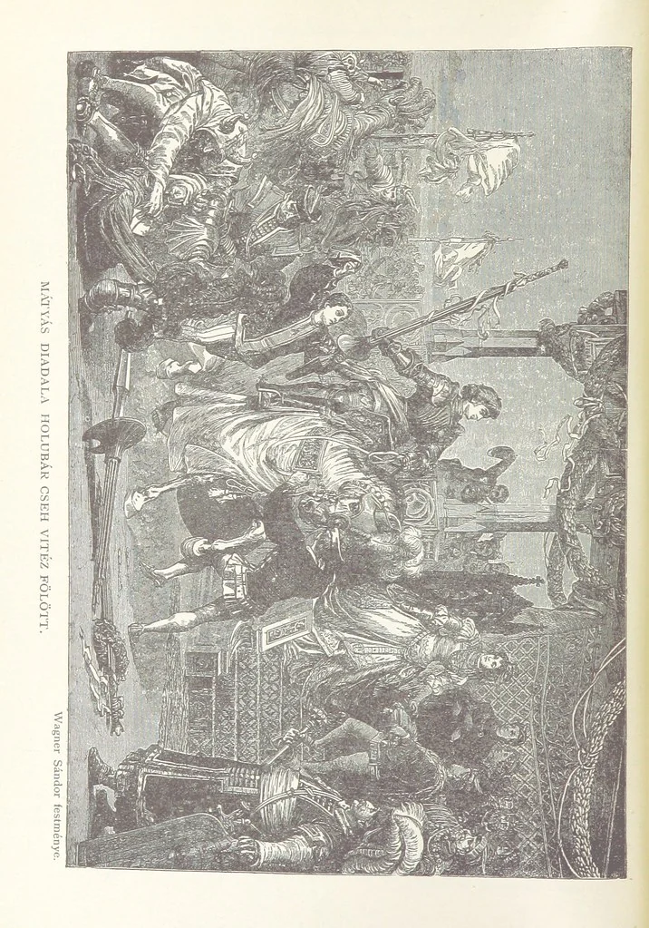 An illustration from A magyar nemzet története regényes rajzokban ... Ötödik képes kiadás, 1898, leaf 392