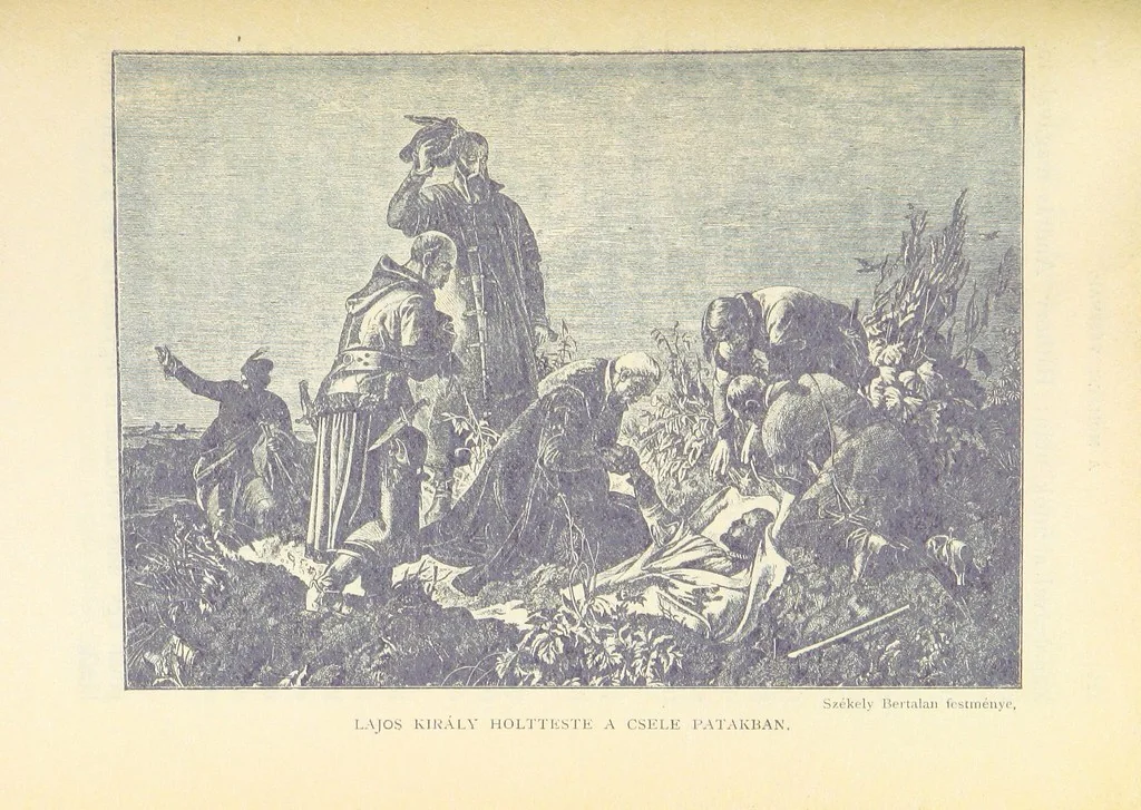 An illustration from A magyar nemzet története regényes rajzokban ... Ötödik képes kiadás, 1898, leaf 431